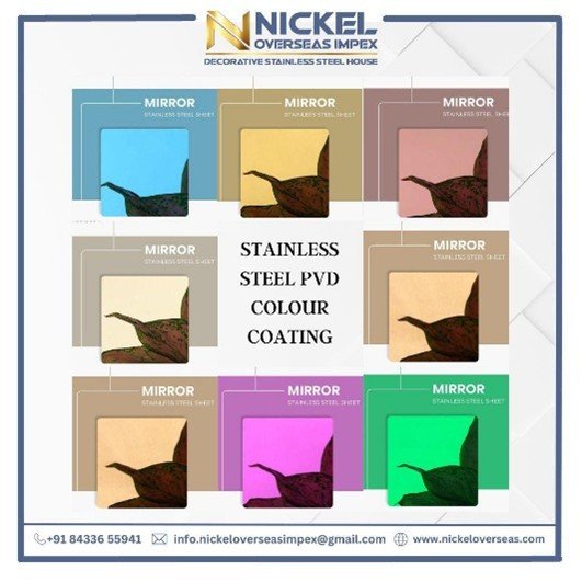 SS PVD Mirror Sheets